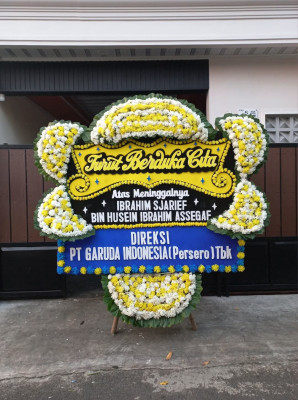 Papan Bunga Duka di Sukasada