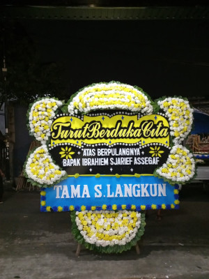 Papan Bunga Duka di Sukasada