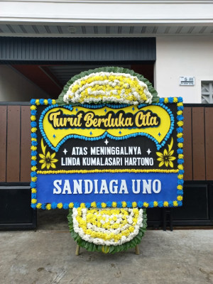 Papan Bunga Duka di Sukasada